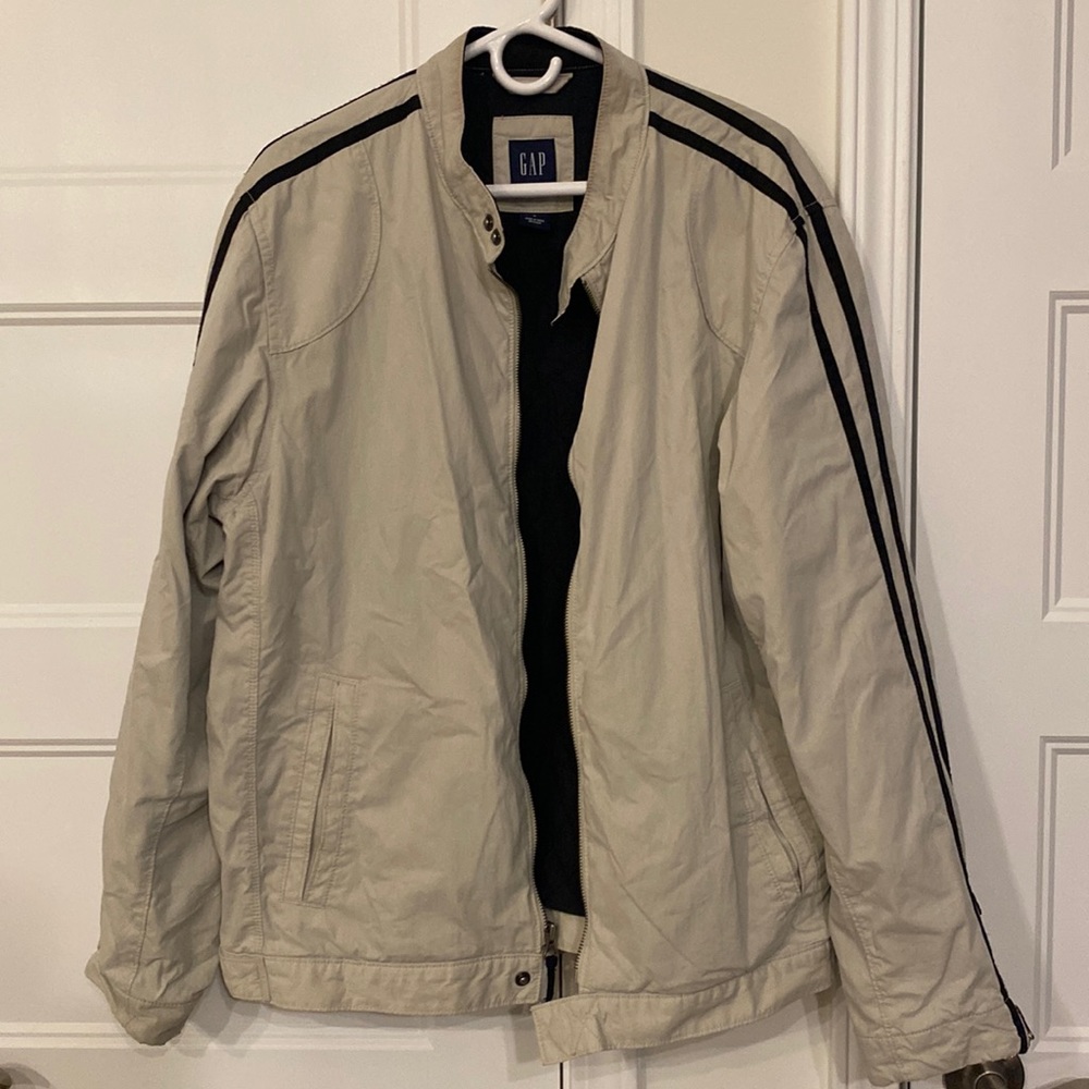 Gap zip up rain jacket